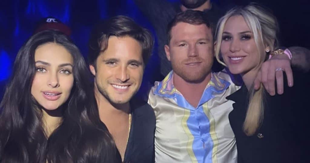 VIDEO: Tras derrota ‘Canelo’ Álvarez se consuela cantando en una fiesta con el actor Diego Boneta