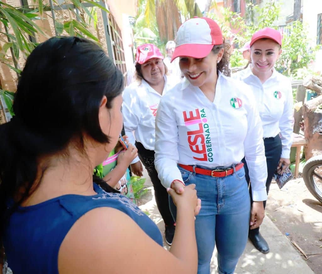 Las mujeres serán protagonistas en mi gobierno: Leslie Hendricks