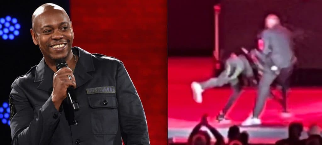 VIDEO: Atacan al comediante Dave Chappelle en plena actuación