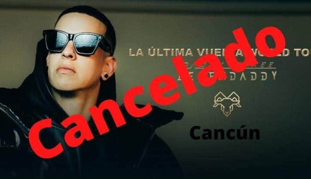 Se queda sin "gasolina"; cancelan concierto de Daddy Yankee en Cancún