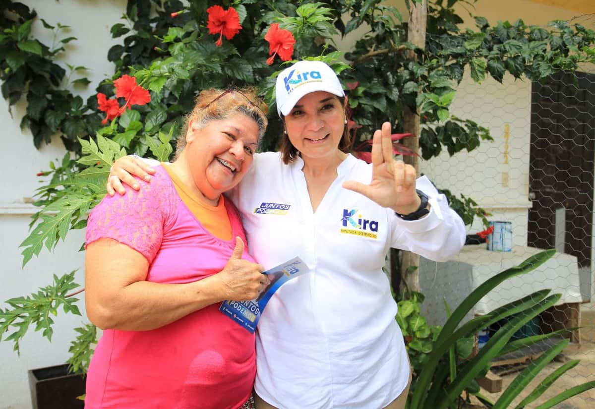 Confían playenses en las propuestas de Kira Iris