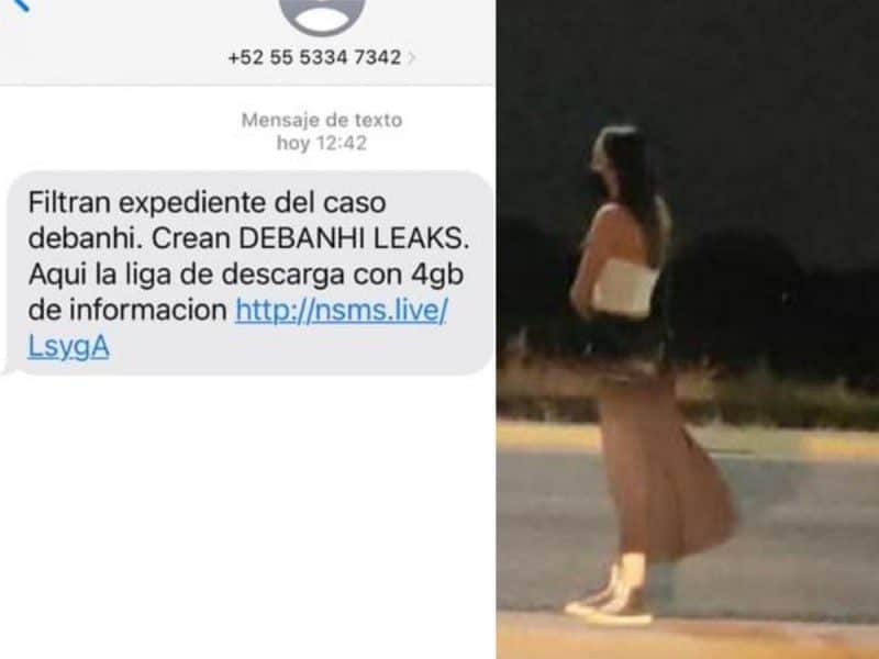 Usan caso Debanhi para hackear tu teléfono con un mensaje de texto