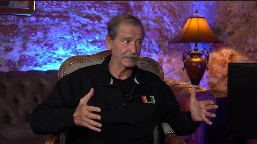 Video: Vicente Fox acude con Yordi Rosado; habla de su gobierno y de Marta Sahagún