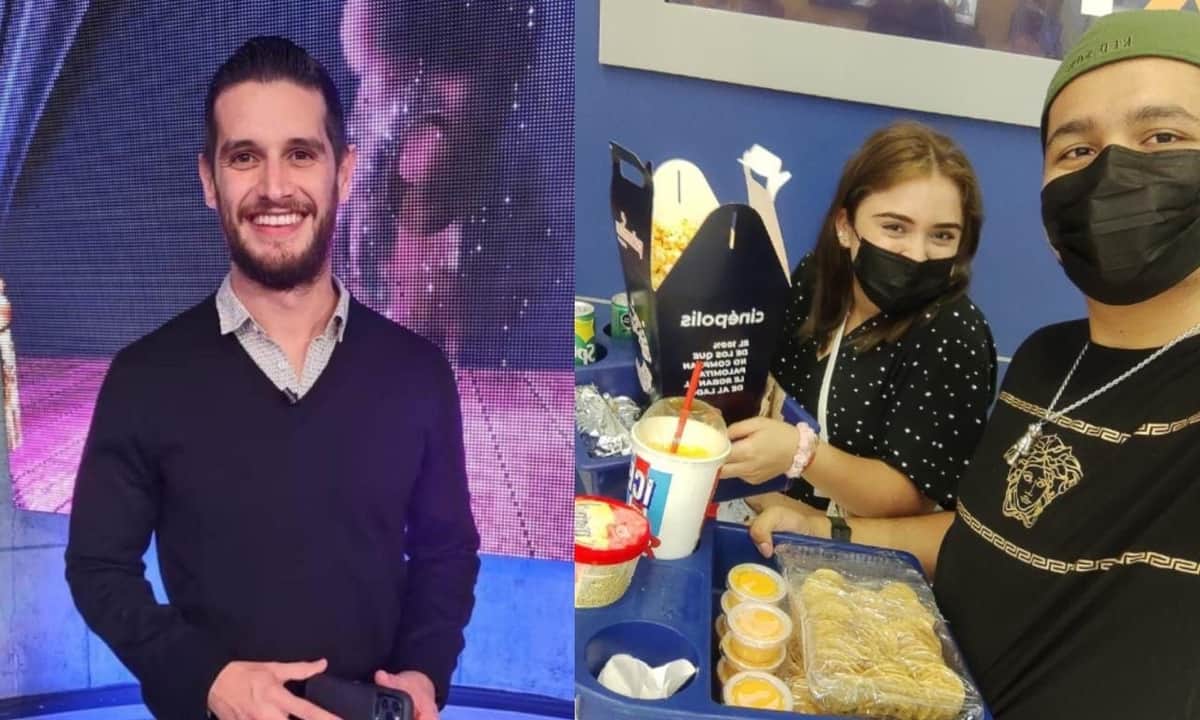 Adrián Marcelo le deposita a un fan para que vaya al cine con su novia