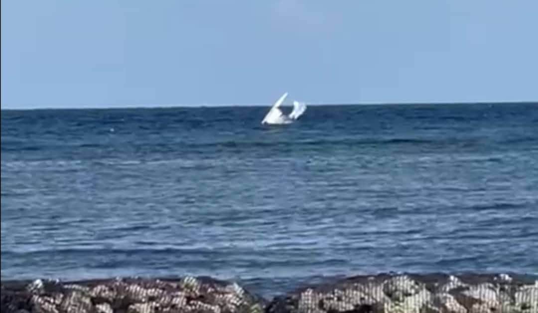 Voltea velero frente a Puerto Aventuras