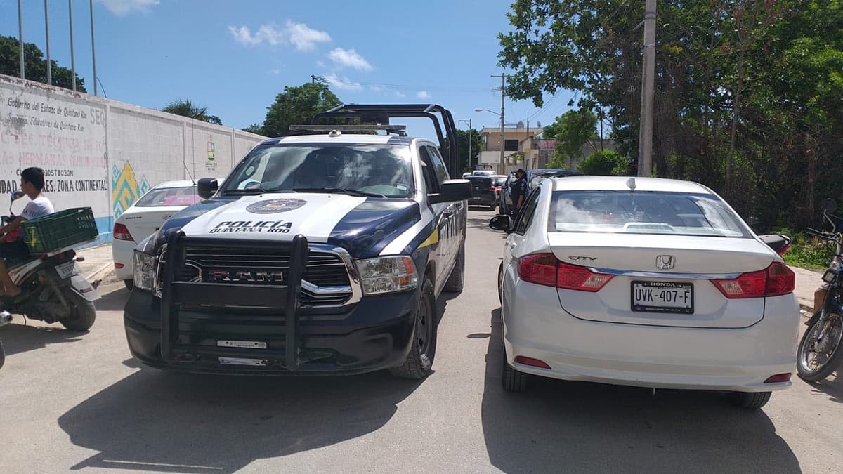 Hallan mensaje amenazador en baño de una Secundaria, ahora en Isla Mujeres