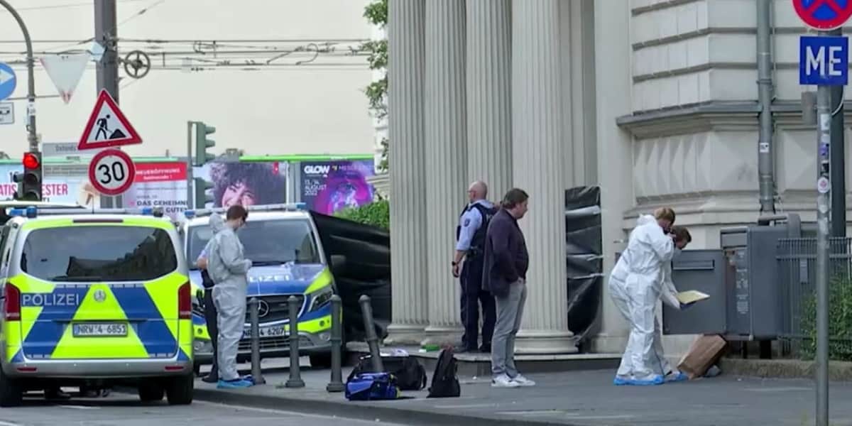 Detienen a sujeto por dejar cabeza humana en tribunal de Alemania