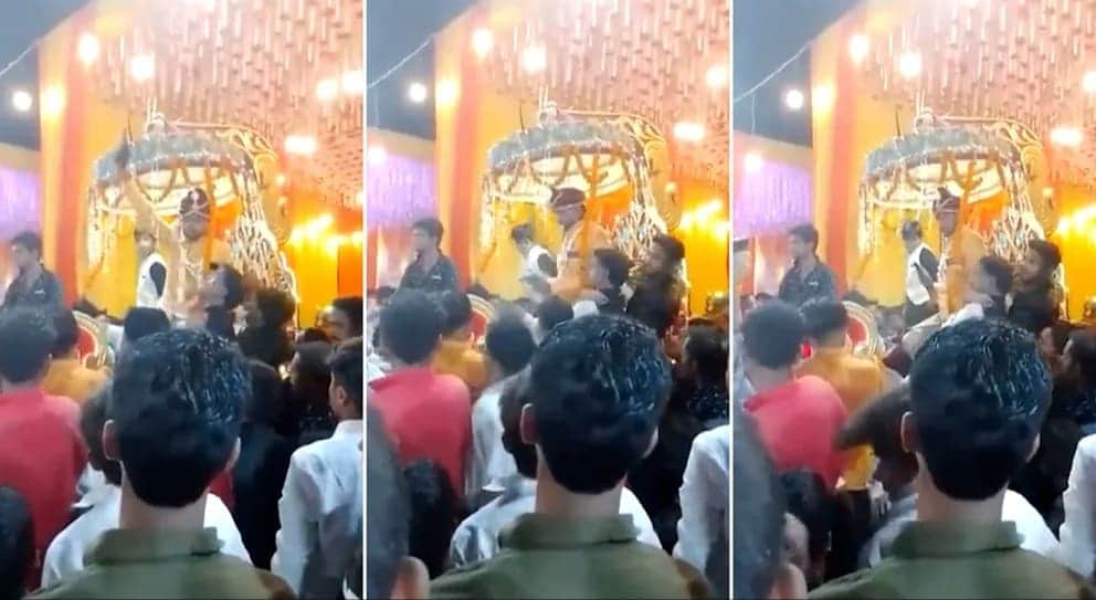 VIDEO: Novio celebra su boda disparando al aire y mata a su amigo