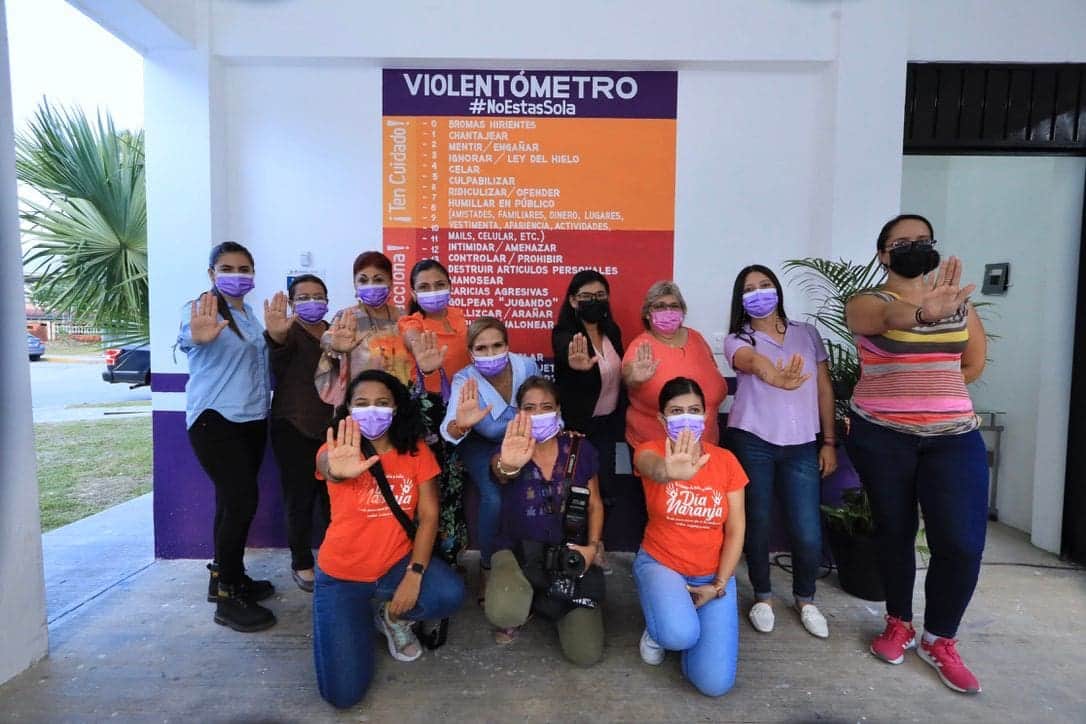 Solidaridad ya cuenta con tres Puntos Violetas