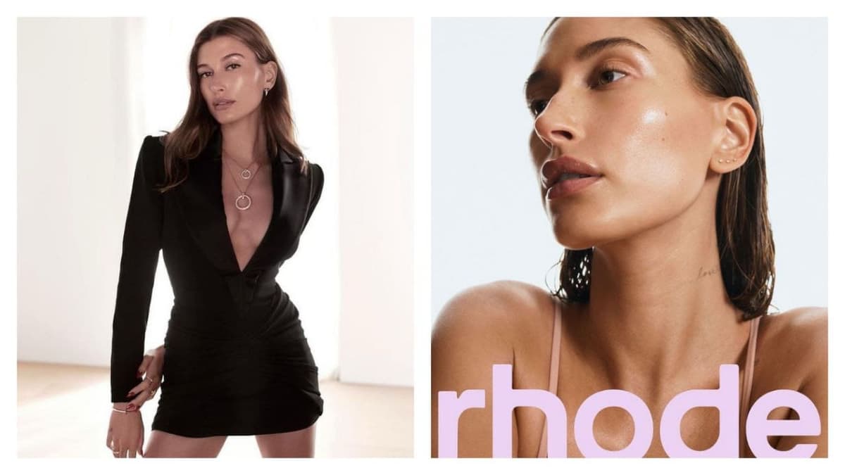 Hailey Bieber es demandada por plagiar el nombre de una marca existente en sus productos