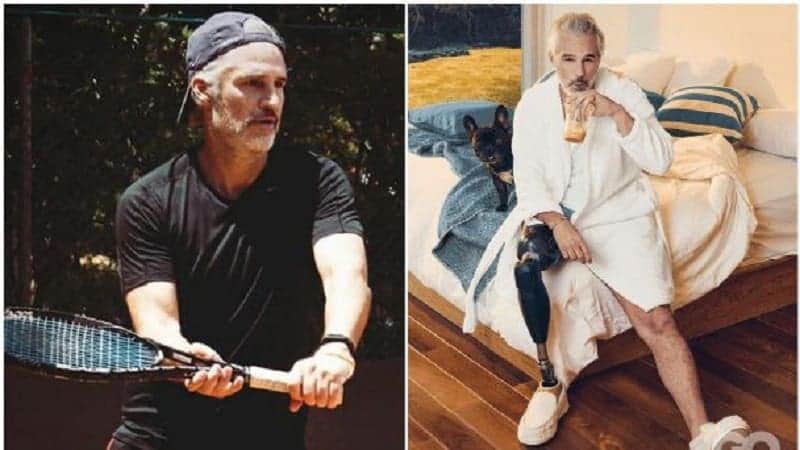 Imágenes: Juan Pablo Medina juega otra vez tenis tras perder una pierna