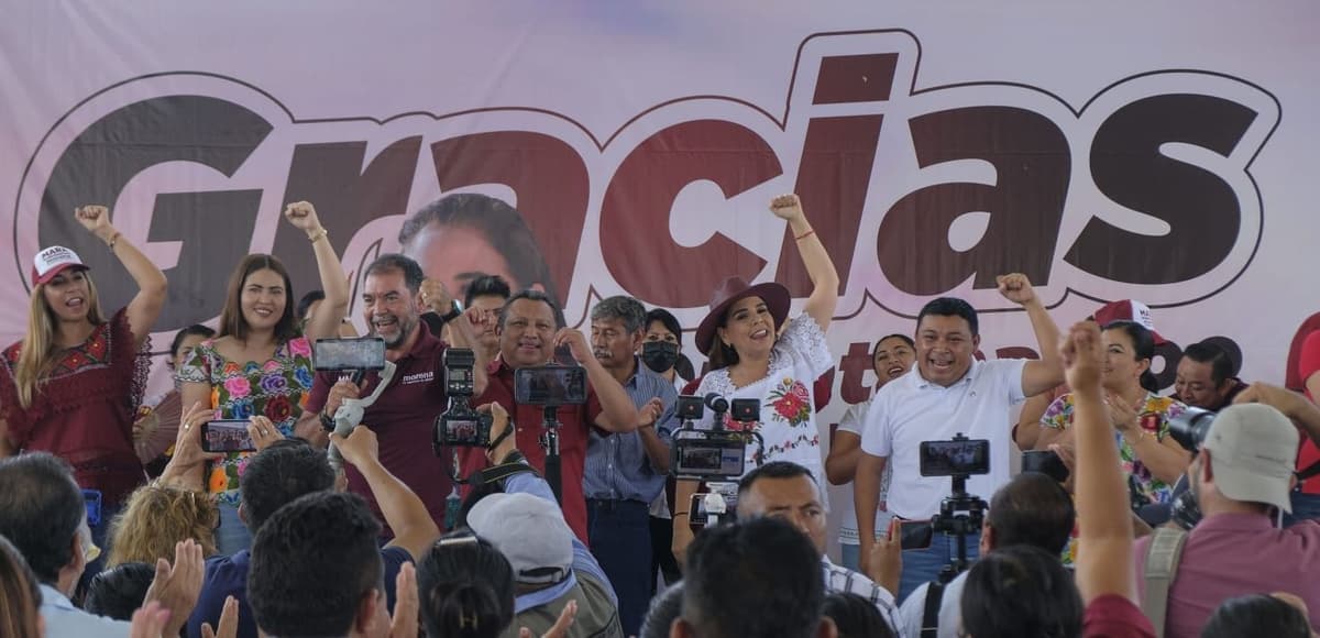 De la mano del Pueblo de JMM haremos brillar la Zona Maya: Mara Lezama