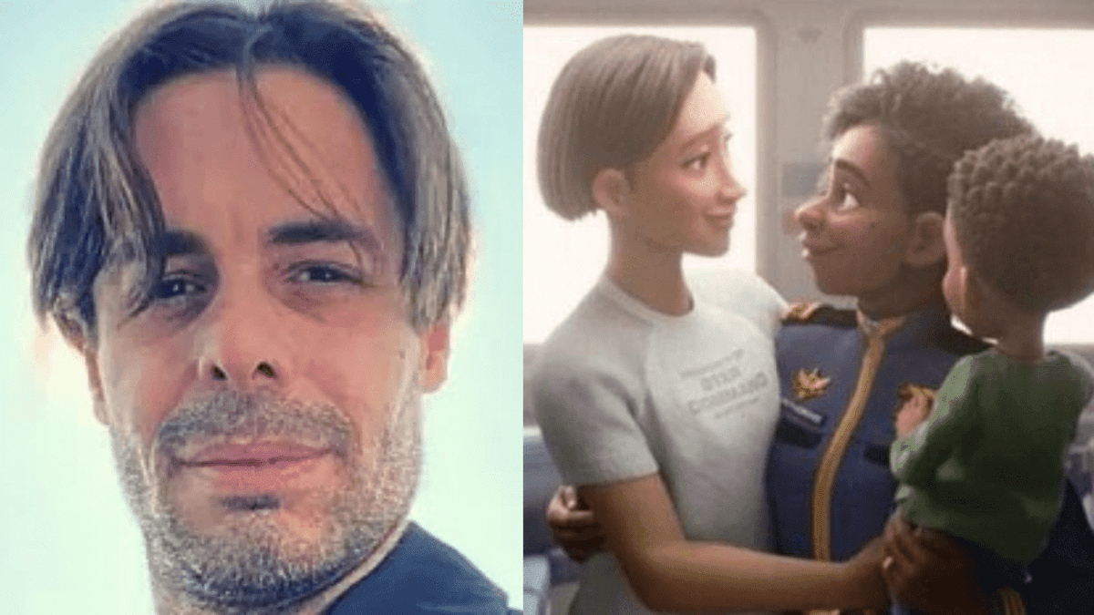 Tunden en redes a Dross por pronunciarse en contra de beso en Lightyear