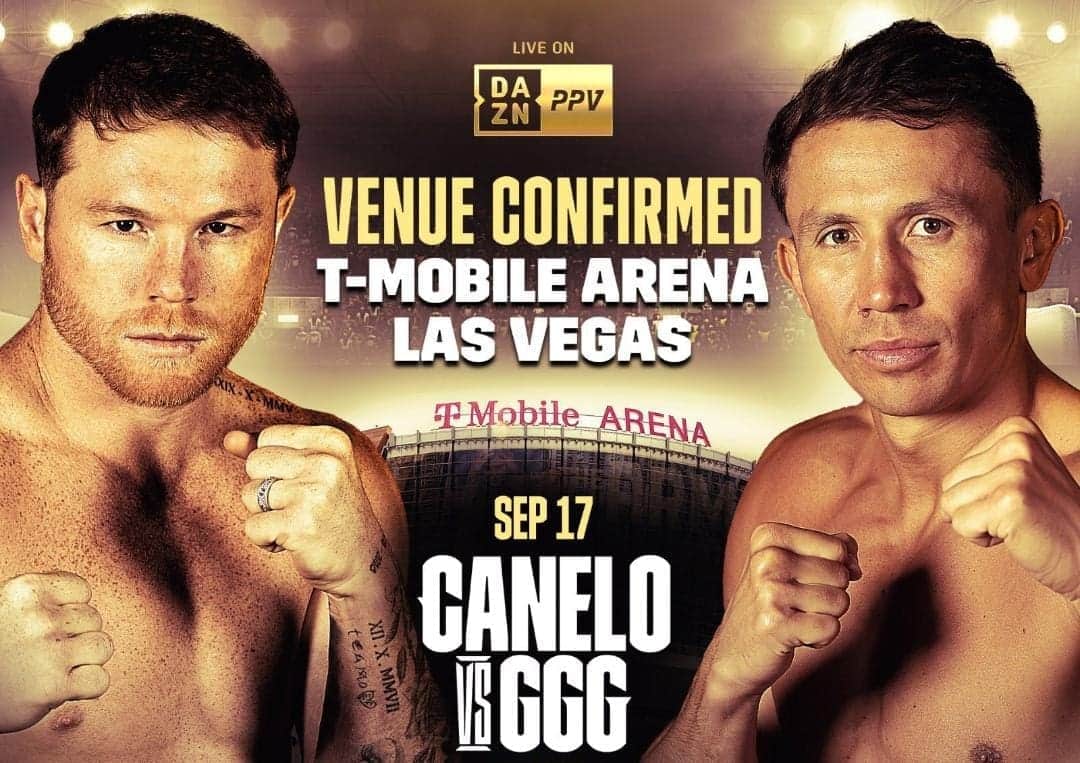 Las Vegas, sede de la tercera pelea del "Canelo" Álvarez y GGG