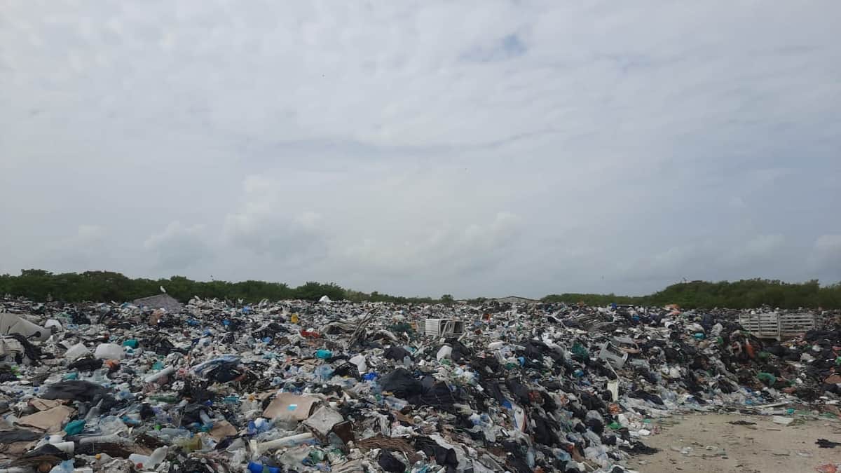Advierten daño ecológico en Holbox, por falta de tratamiento de residuos sólidos