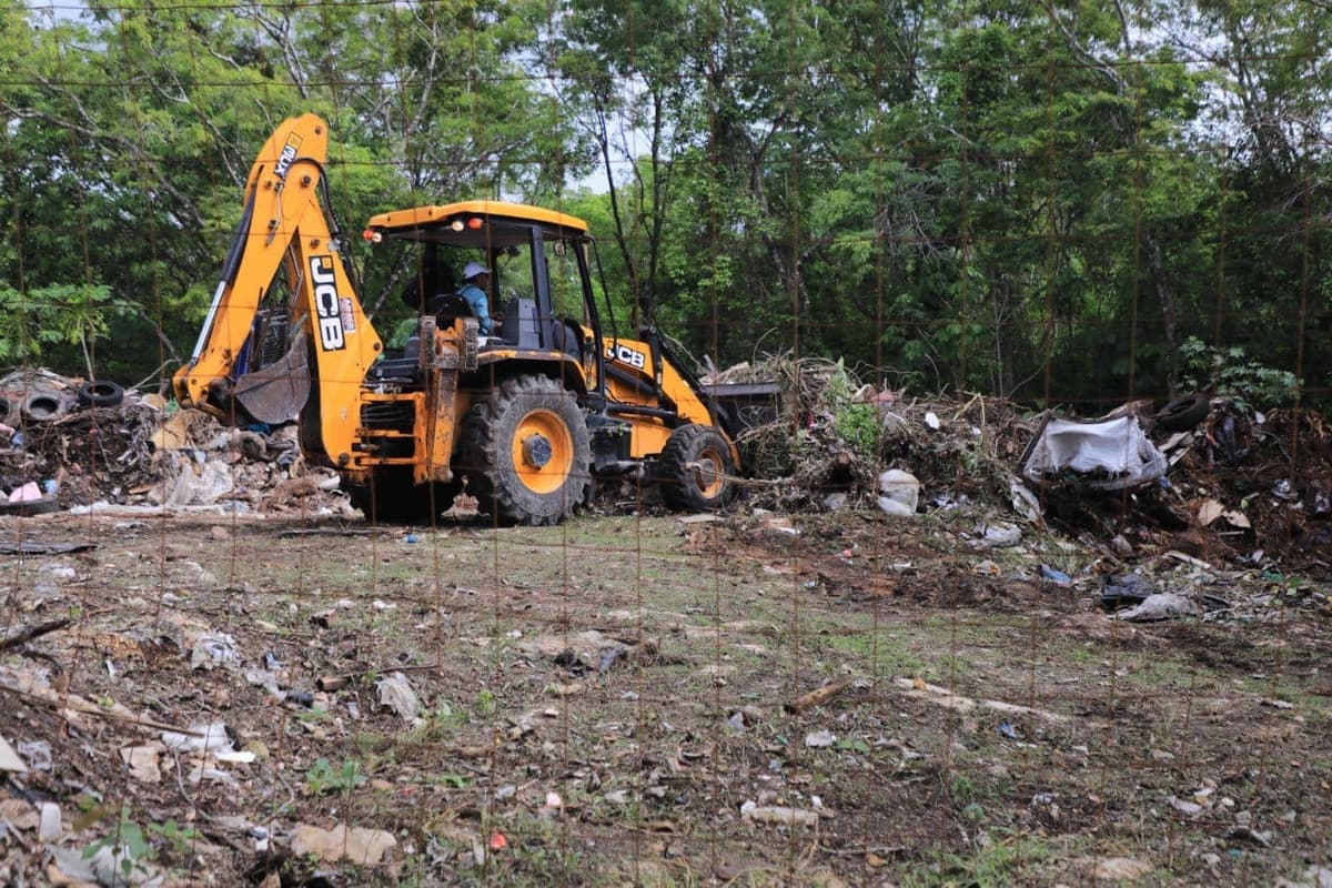 Programa Manos a la obra elimina macrotiradero en Puerto Aventuras