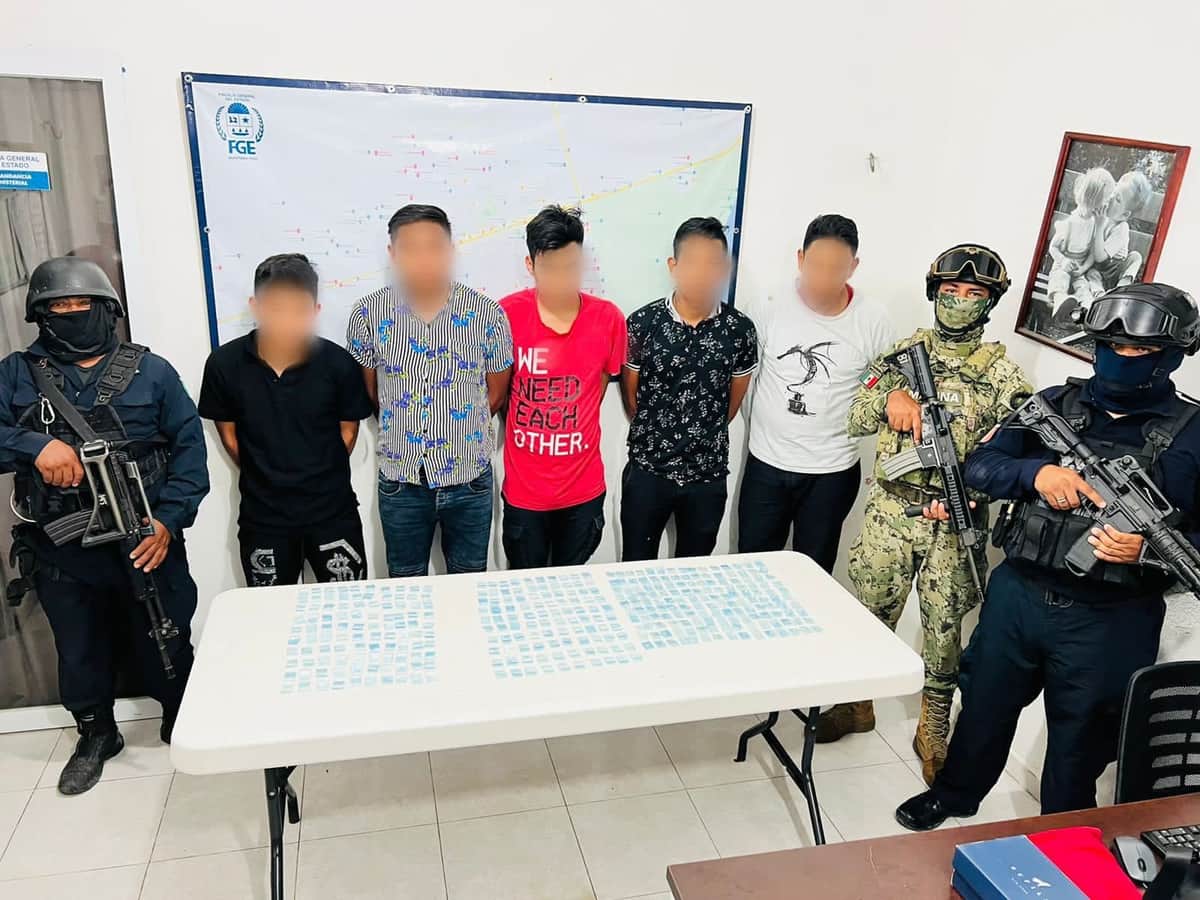 Cierran paso a la droga en Tulum: Detienen a 11 presuntos narcomenudistas en distintos operativos