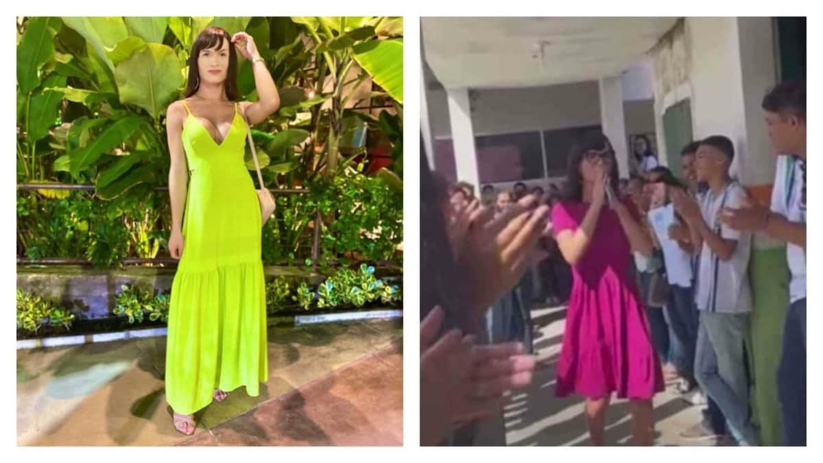 Video: alumnos le brindan apoyo a su maestra trans luego de ser discriminada