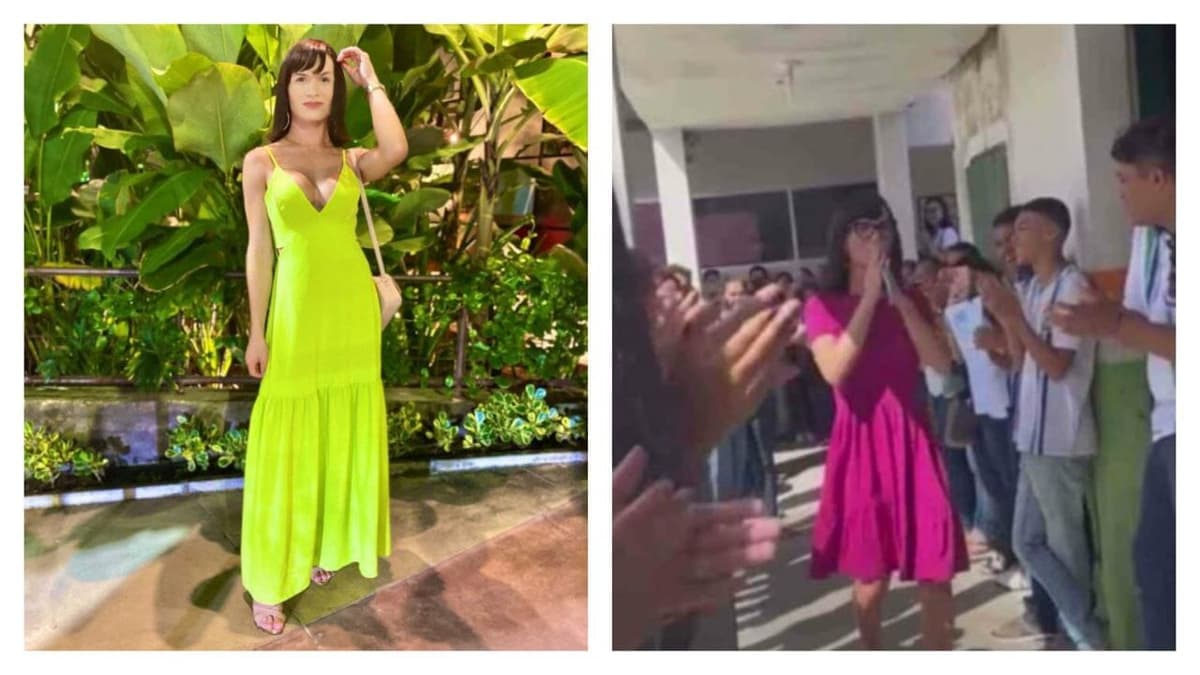 Video: alumnos le brindan apoyo a su maestra trans luego de ser discriminada