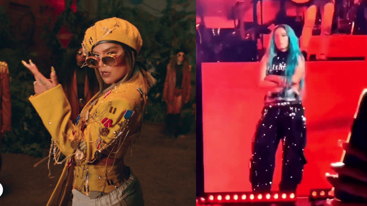 ¡Karol G se pone furiosa! Regaña a fans por estar sentados y en el celular en su concierto