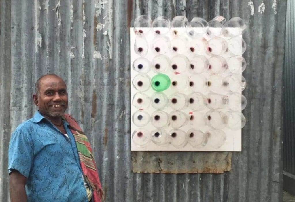 Video: señor crea un aire acondicionado hecho con botellas que no usa electricidad