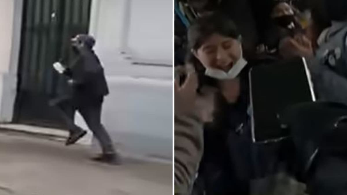 Video: Motociclista persigue a ladrón, recupera el celular y no descansa hasta encontrar a la víctima