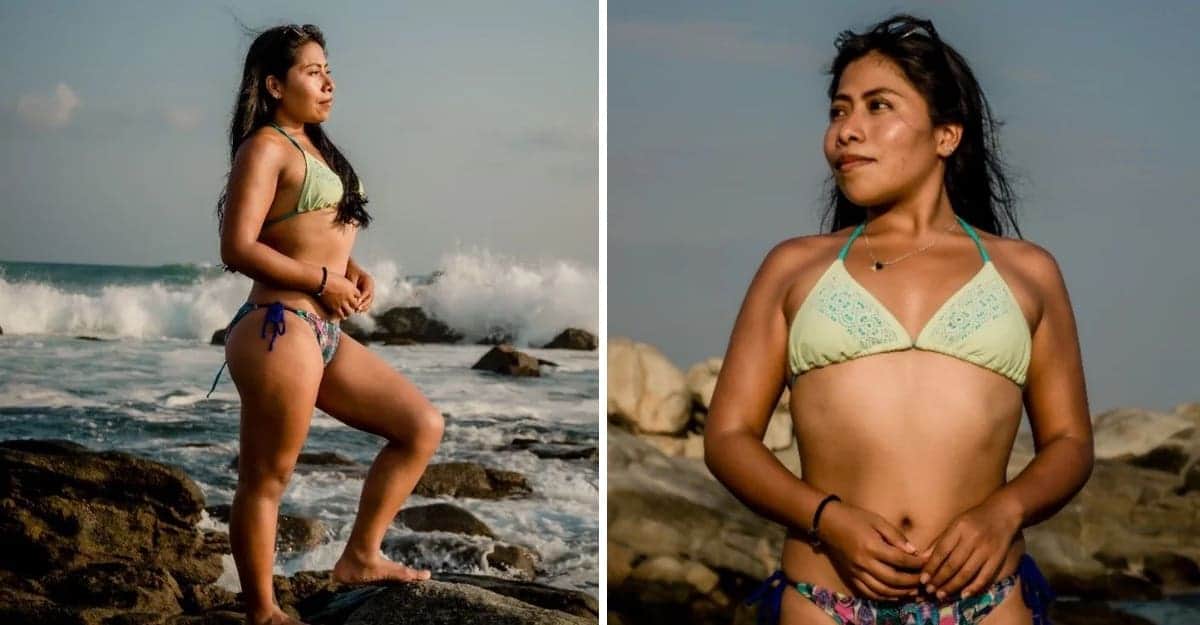 Responde Yalitza Aparicio a comentarios sobre sus fotos en bikini