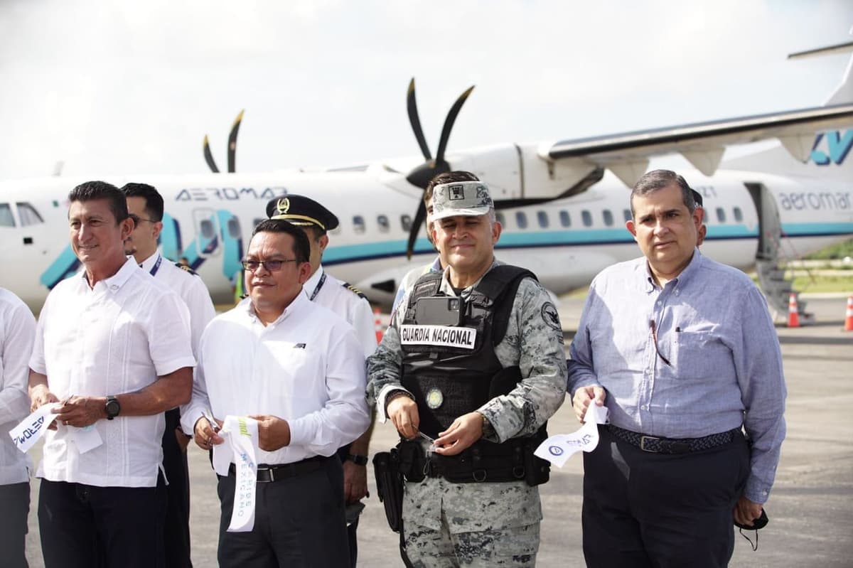 Mejora la conexión aérea del norte con el sur de Quintana Roo