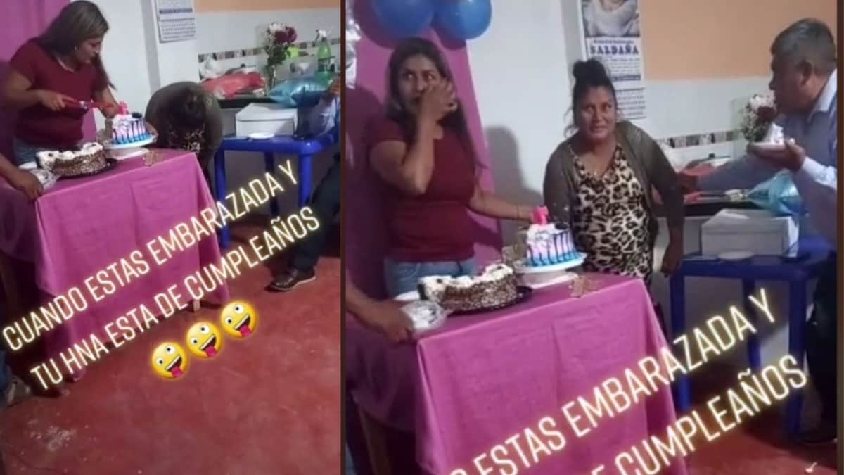 Video: Embarazada finge contracciones para hacerle una broma a su familia