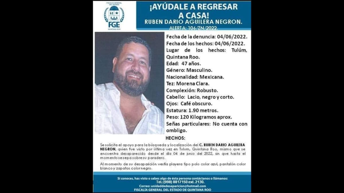 Hallan sin vida en Tulum a hermano de ex regidor de Puerto Morelos