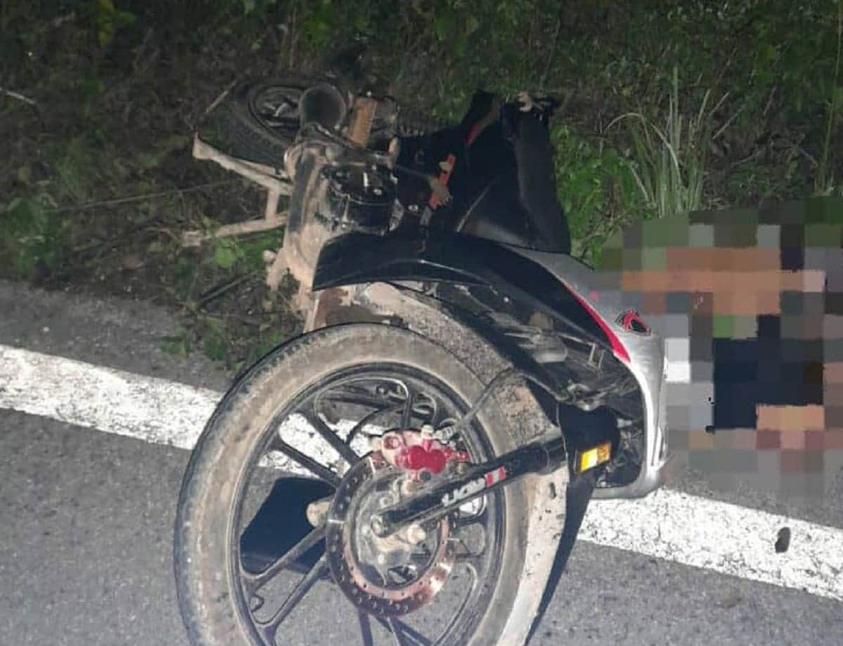 Mueren dos en motocicleta, arrollados por una van de transporte en Tihosuco