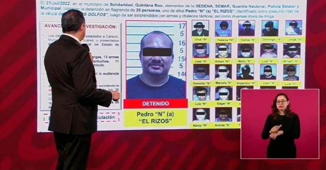 Destaca Federación golpes al crimen organizado de la Fiscalía de Quintana Roo