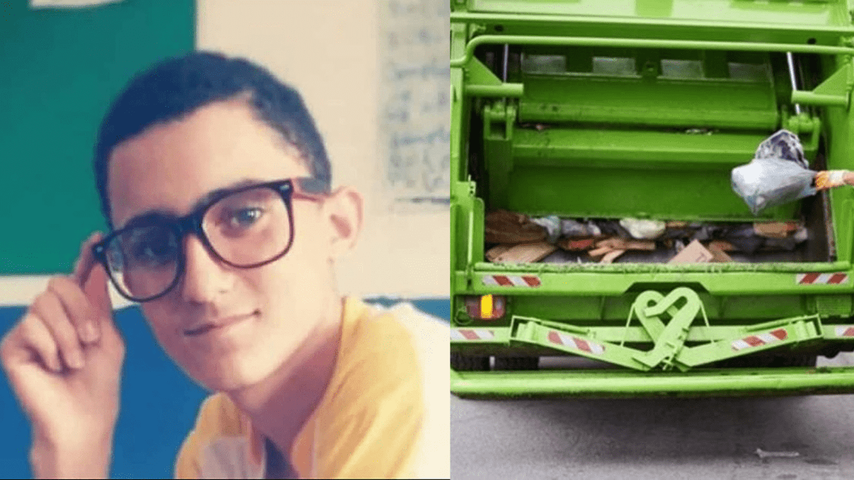 Menor aprobó examen de la prepa usando libros recogidos de la basura