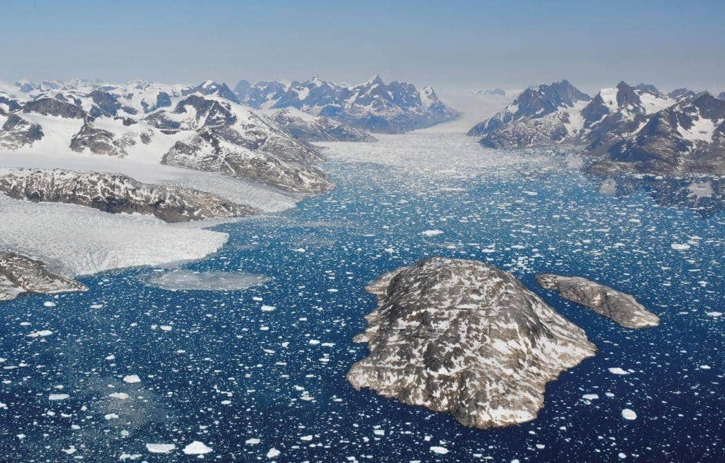Capas de hielo de Groenlandia liberan 6 mil millones de toneladas de agua al día