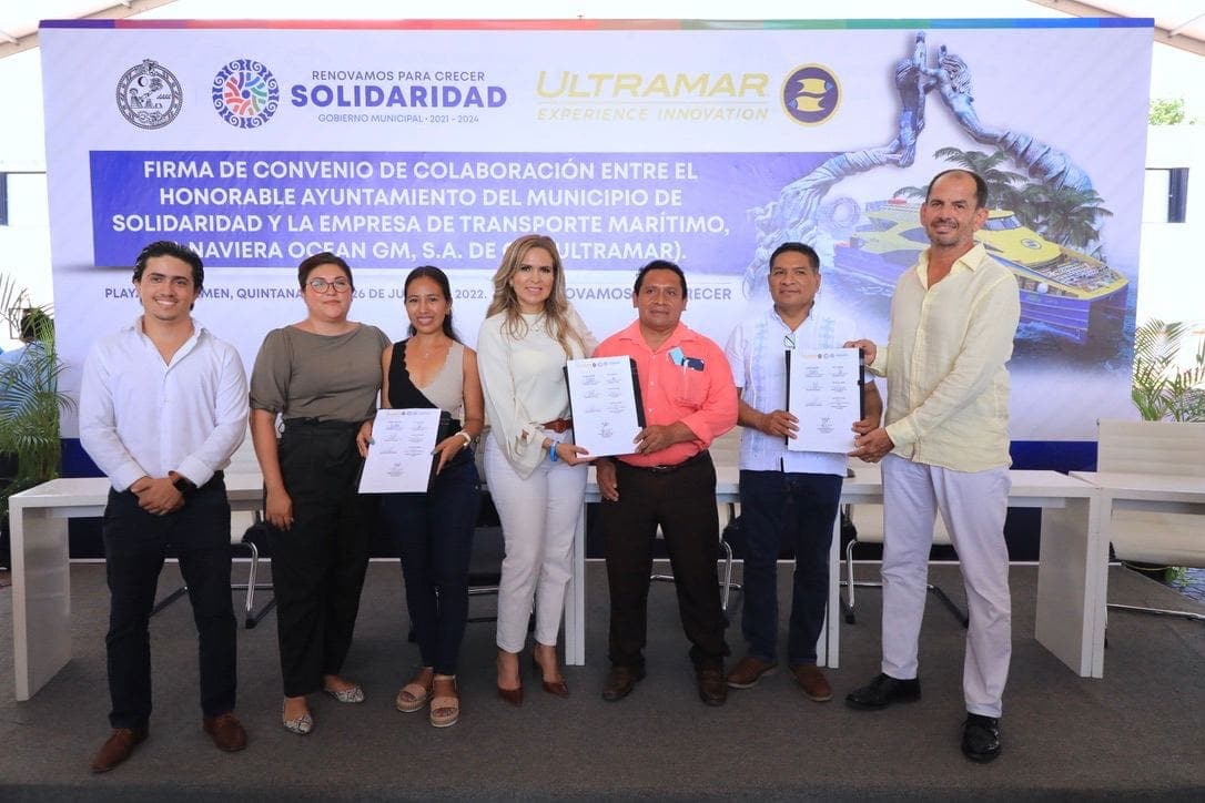 Gobierno municipal firma convenio de colaboración con Ultramar