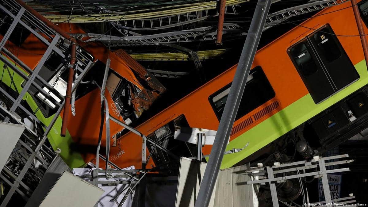 Vinculan a proceso a ocho exfuncionarios por colapso de Línea 12 del Metro