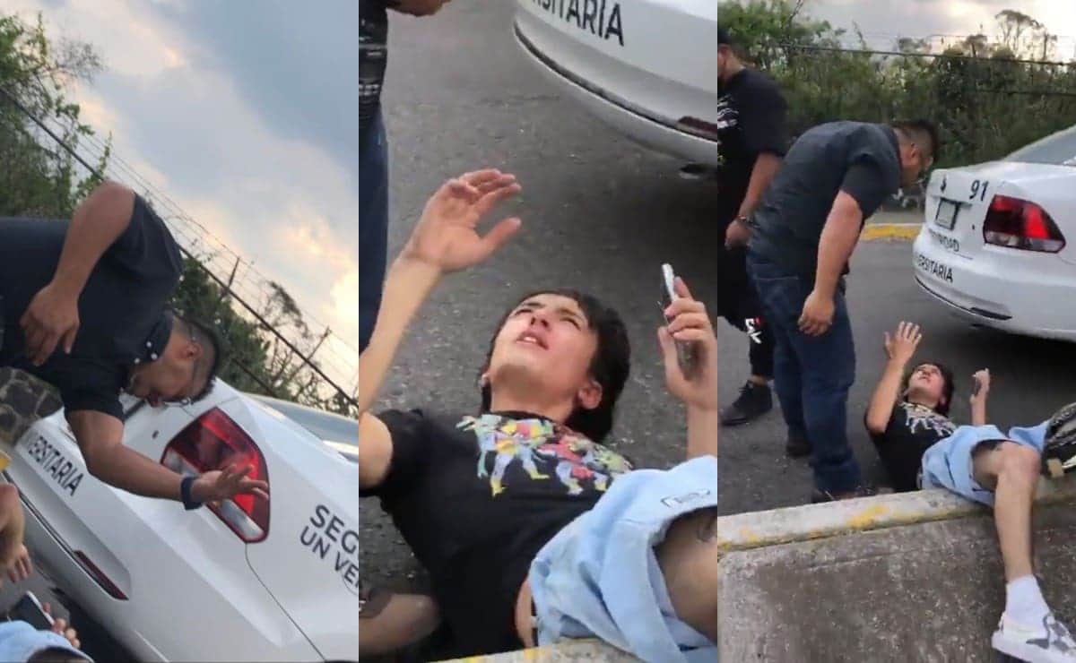 Estudiante de la UNAM es golpeado por personal de seguridad de la Universidad