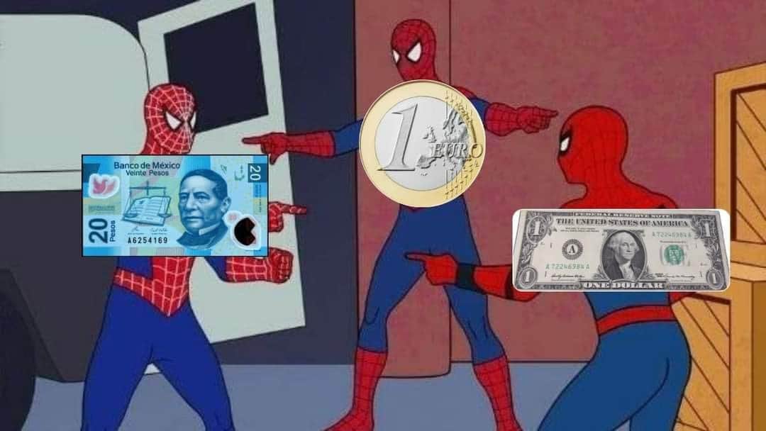 El peso mexicano ha tenido mejor desempeño que el euro en lo que va de 2022