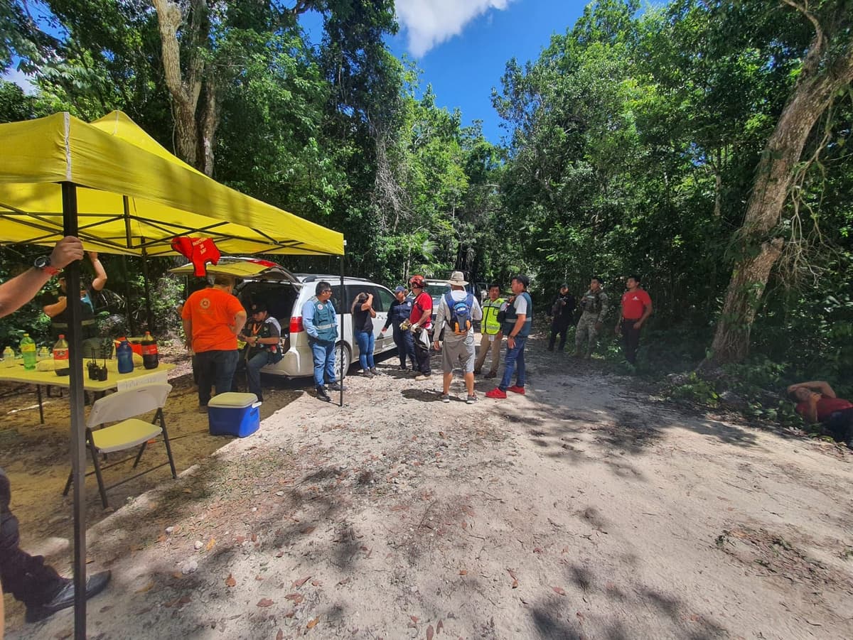 Desaparece brasileño entre la selva y cenotes de Puerto Morelos, activan su búsqueda
