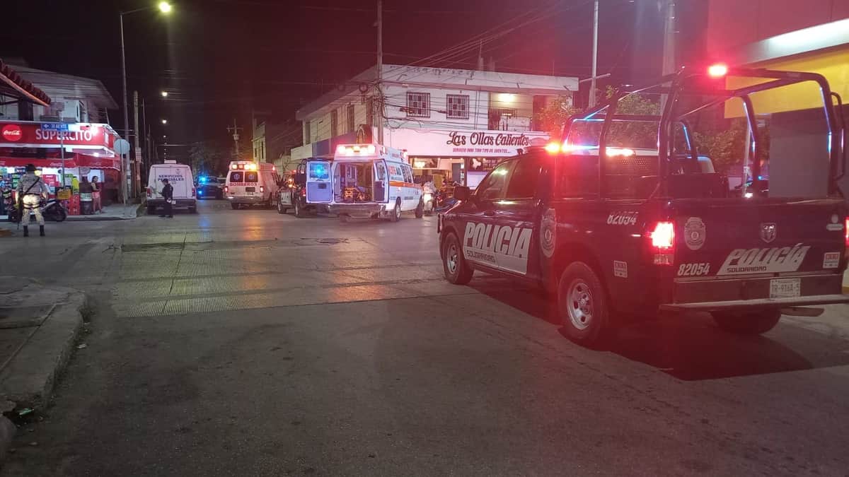 Ejecutan a hombre en un restaurante en Playa del Carmen; hay un detenido