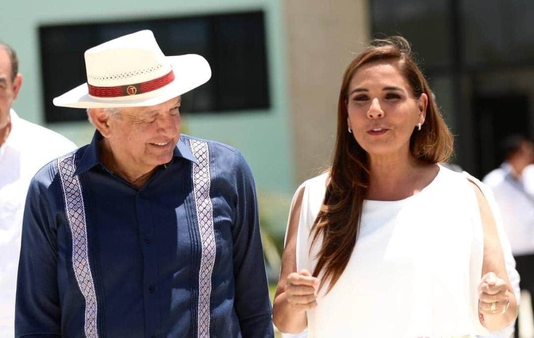 Mara Lezama se reúne con el presidente López Obrador
