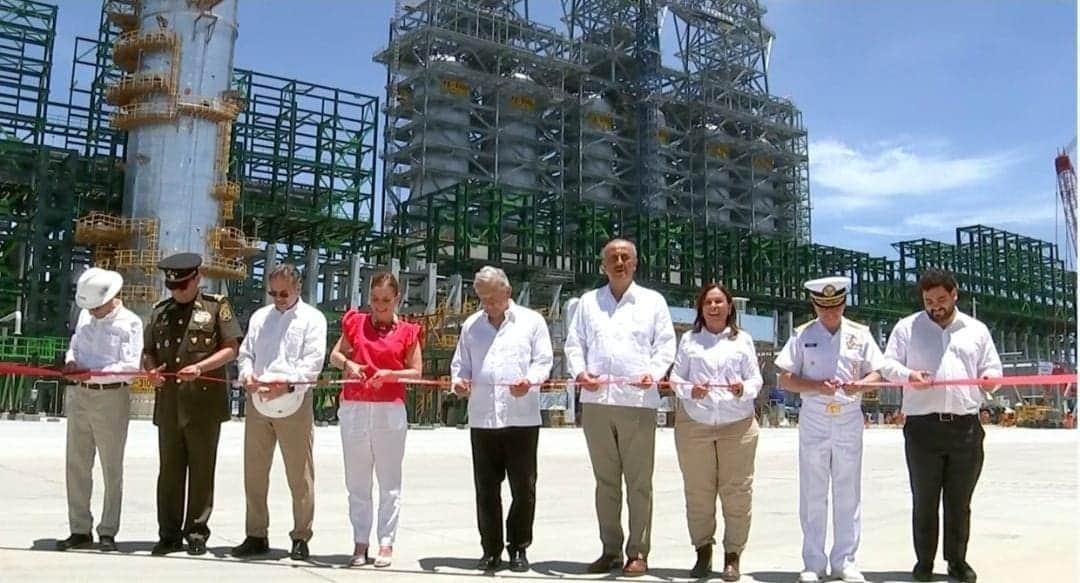Video: AMLO inaugura la refinería Dos Bocas en el cuarto aniversario de su triunfo