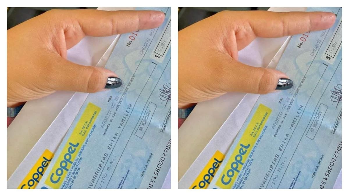 Mujer recibe finiquito histórico