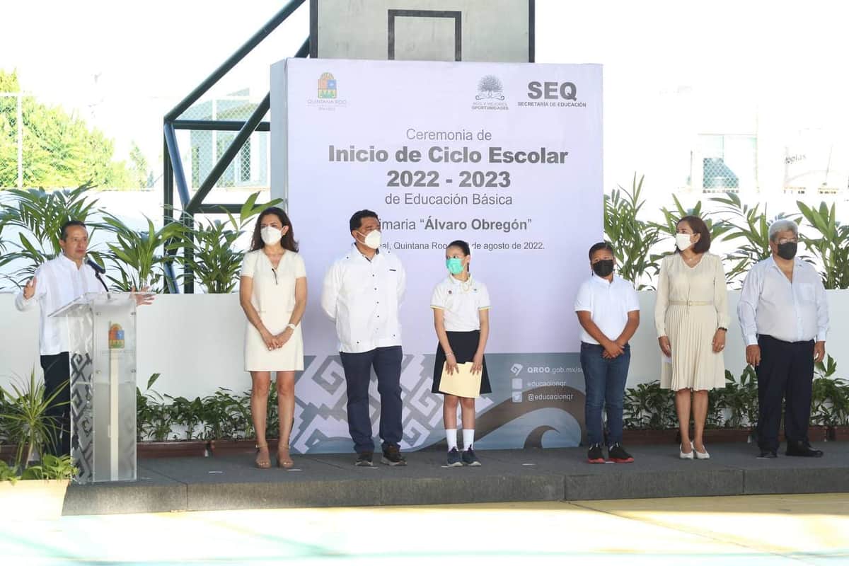 Inició el ciclo escolar 2022-2023 en educación básica y media superior