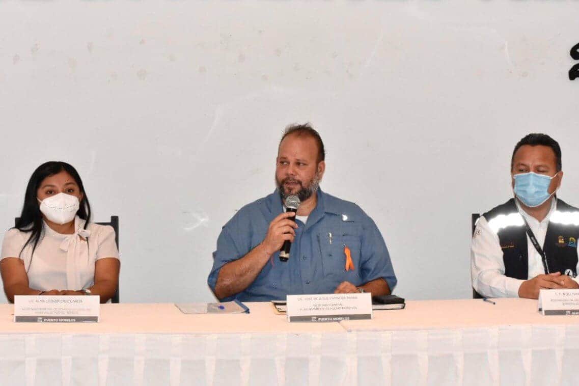 Instalan el comité de prevención de accidentes viales en Puerto Morelos