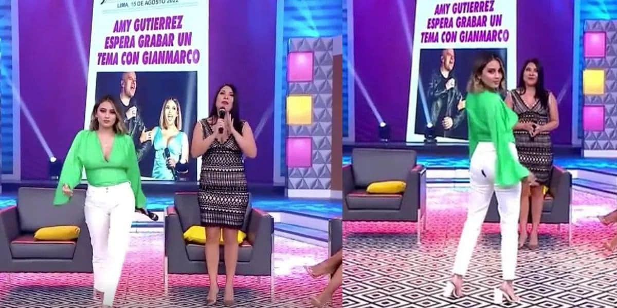 Video: Famosa tuvo accidente con su menstruación en medio de un programa de televisión