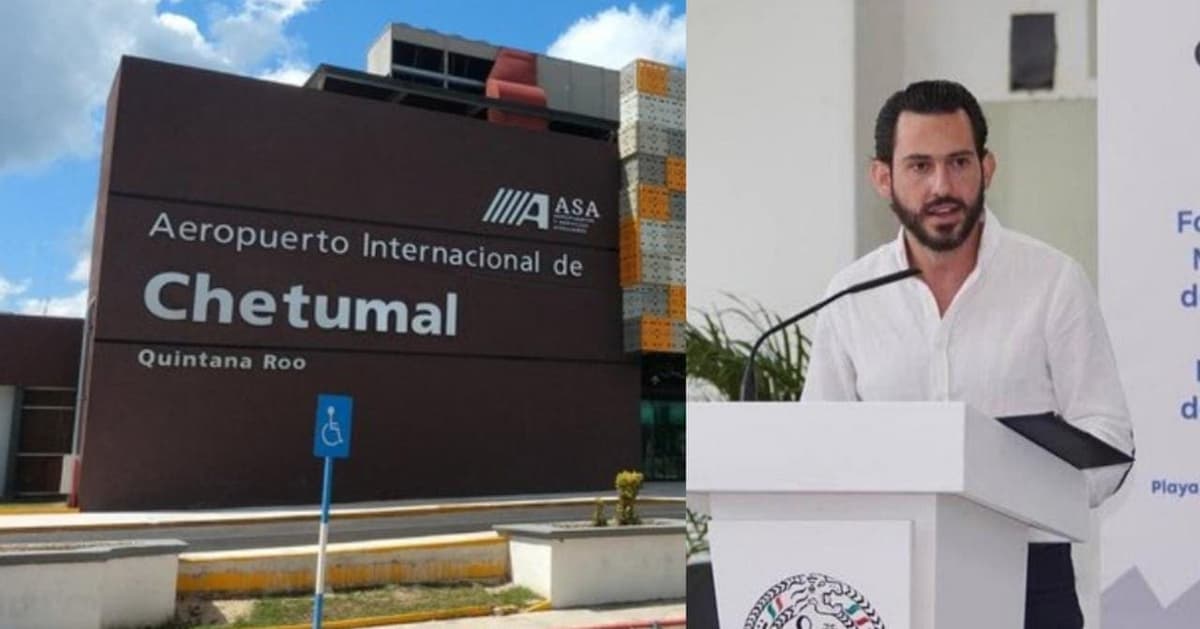 Fortalece Bernardo Cueto la conectividad aérea de Chetumal