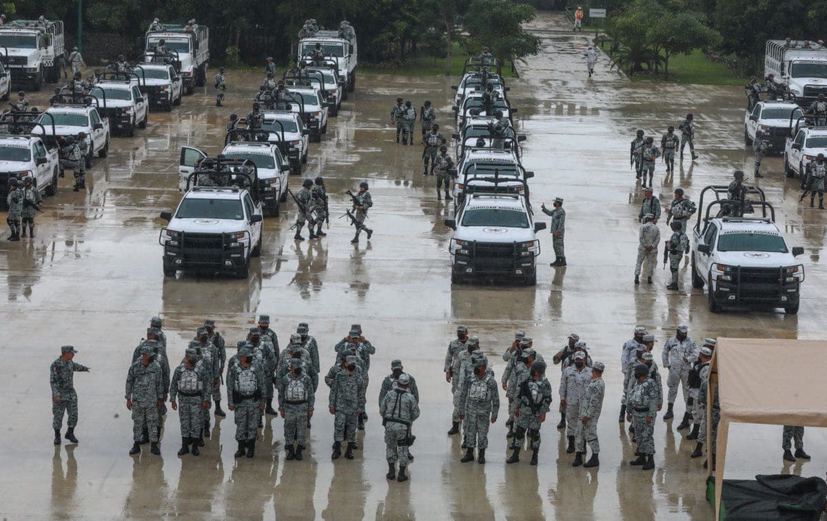 Base del 30 Batallón Turístico de la Guardia Nacional, legado de Carlos Joaquín