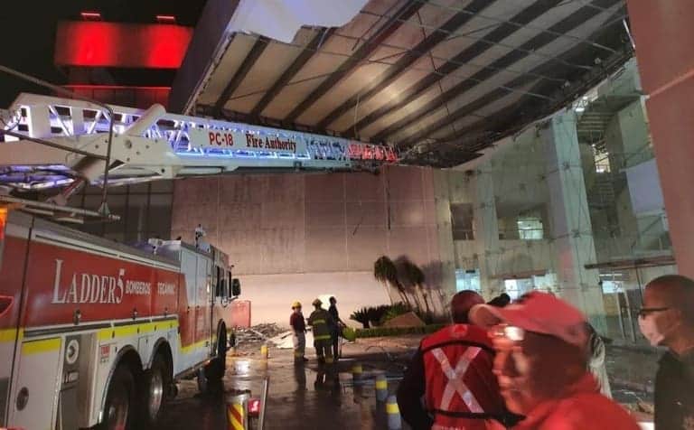VIDEO: Colapsa el techo de hospital del IMSS debido a las lluvias
