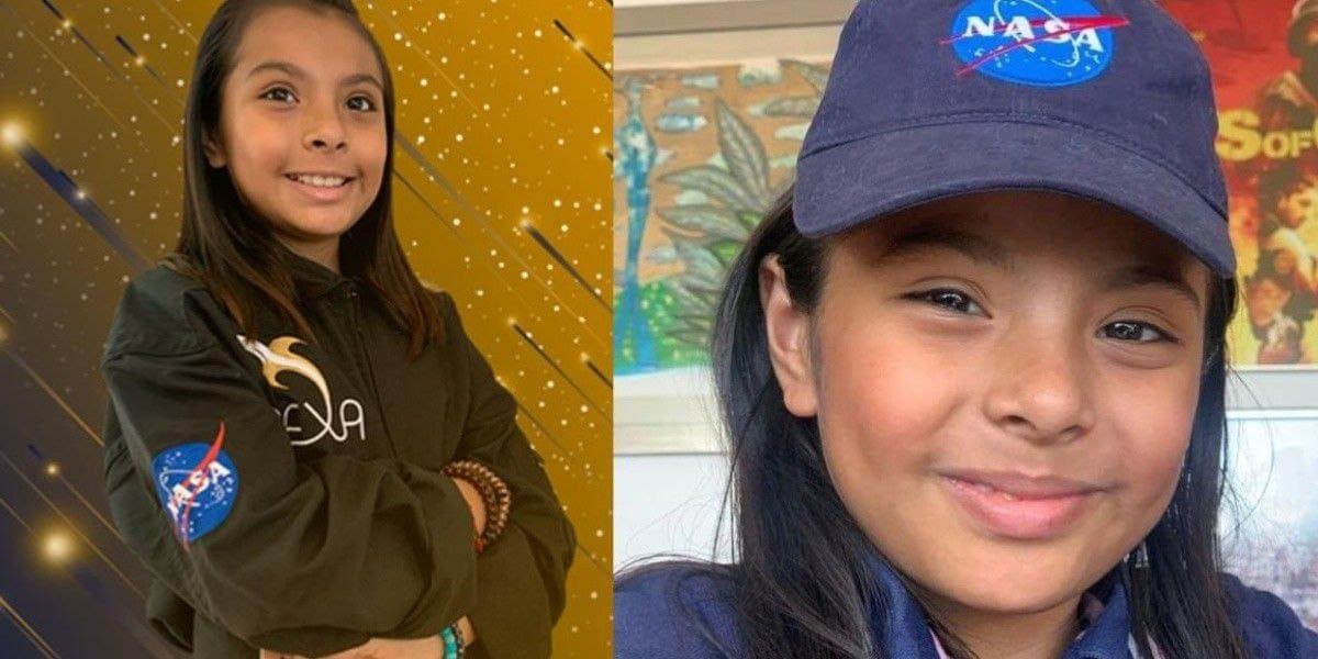 Niña genio colaborará con la agencia espacial mexicana